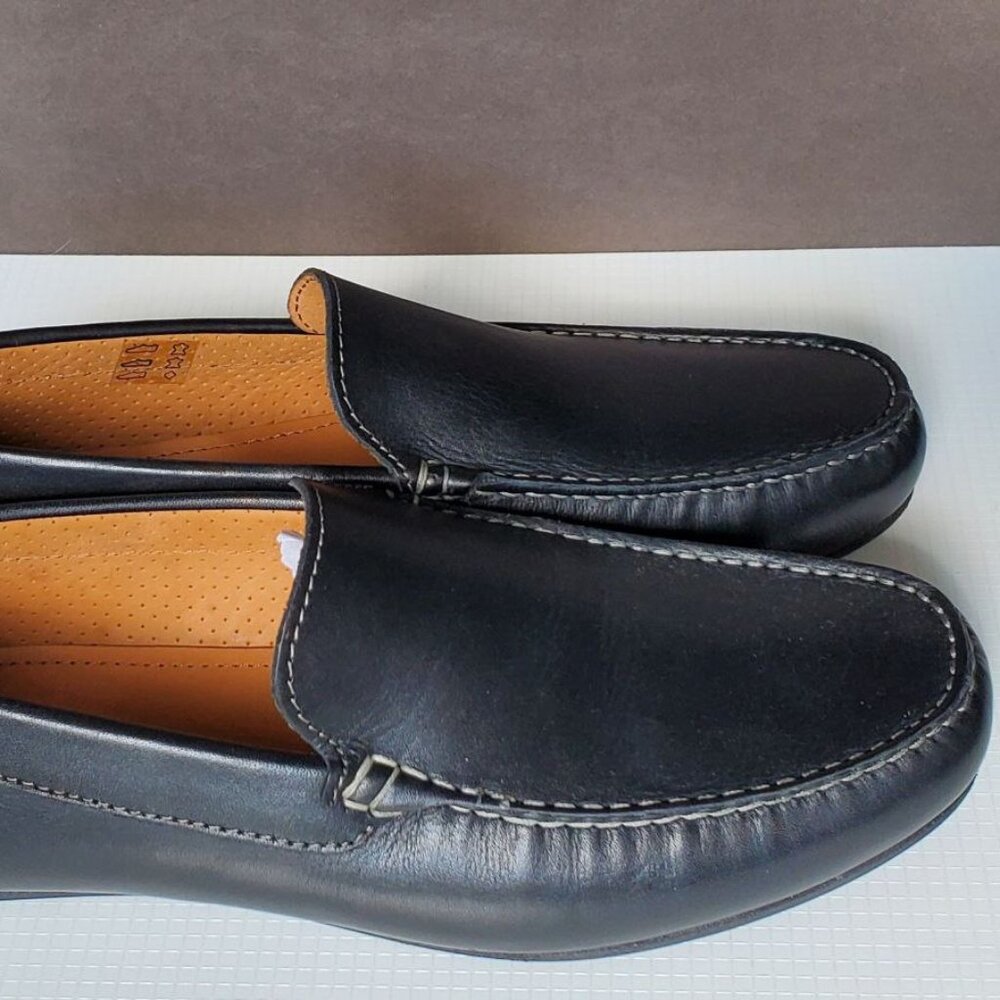 Black Leather Loafers EU 40